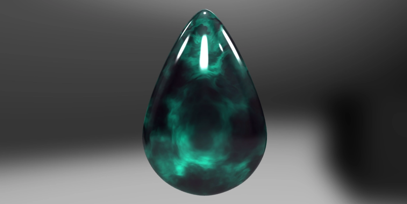 Three.js宝石透镜3D光学模拟器，360度拖拽展示珠宝细节