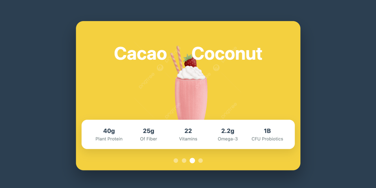 CSS+JS带点状进度导航的丝滑自动图文轮播动画组件