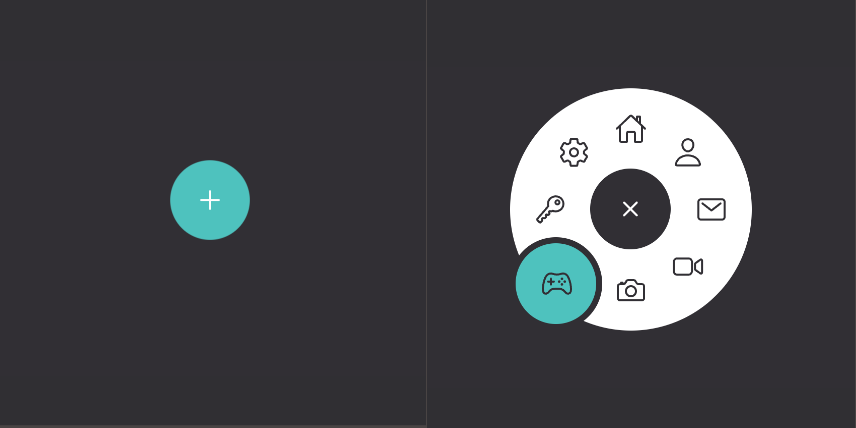 CSS+JS带指示功能的圆形导航菜单工具栏HTML5源码
