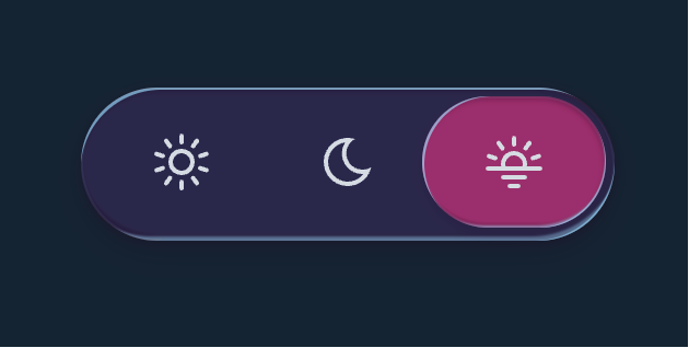 液态玻璃风格主题模式切换透明按钮，用CSS打造地会“流动”的交互按钮