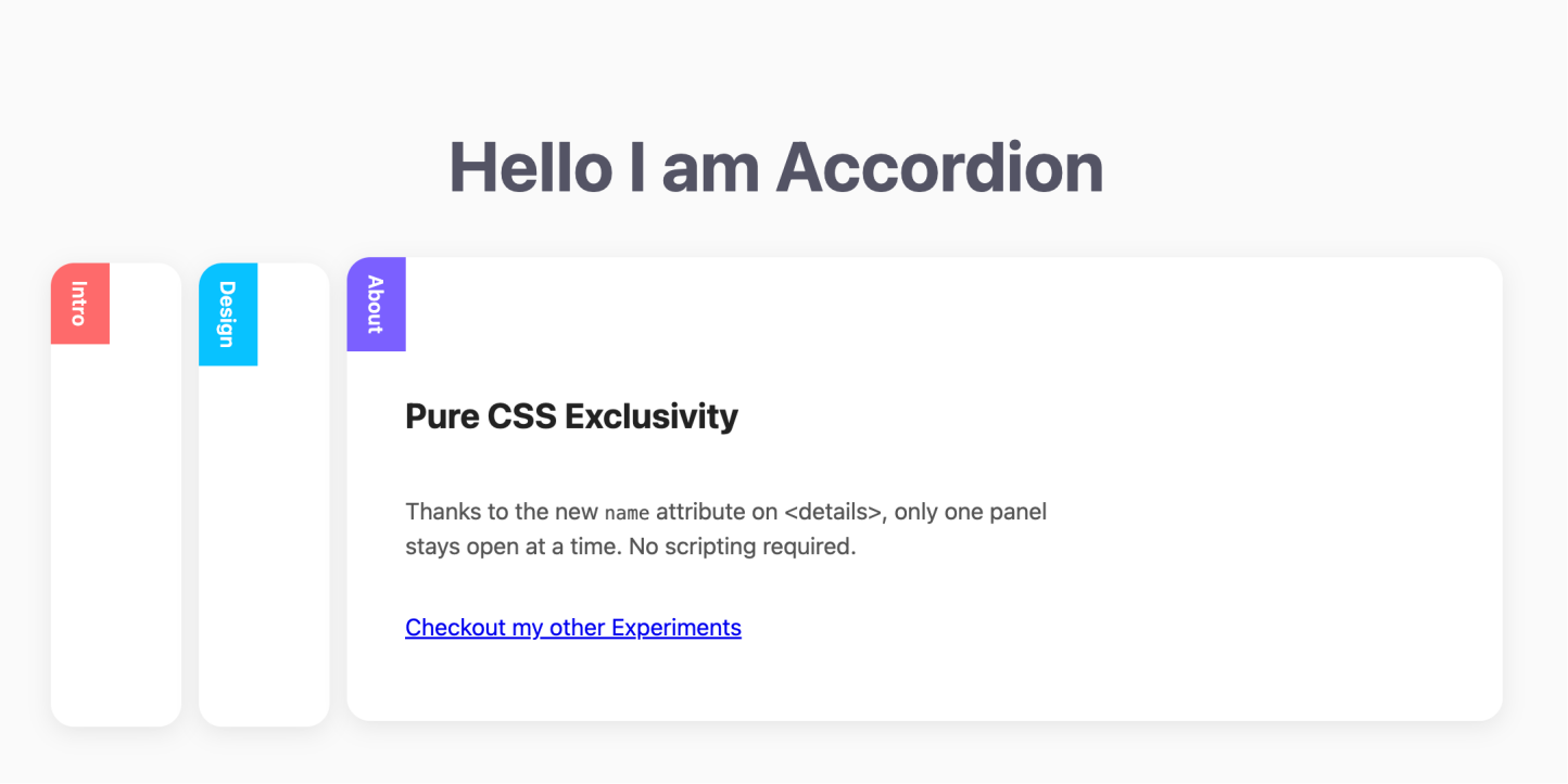 纯CSS轻量级响应式手风琴：原生标签搞定折叠菜单，FAQ页面首选！