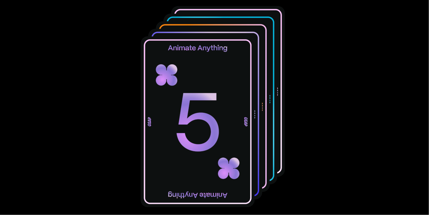 GSAP 炫酷切牌（多张卡牌轮番展示）3D动画效果，打造沉浸式视觉交互