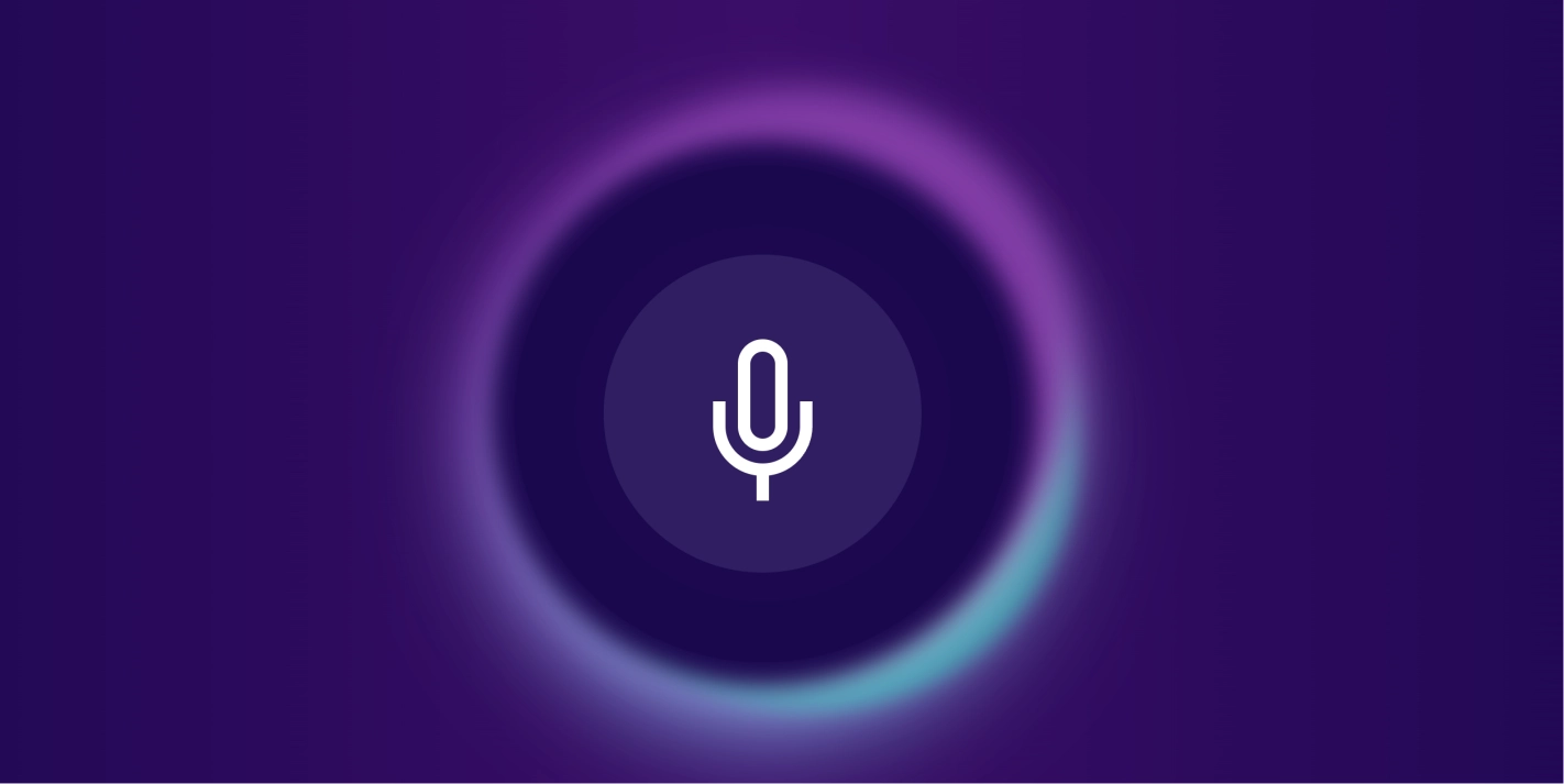 CSS 科技感十足的霓虹光晕麦克风图标按钮效果