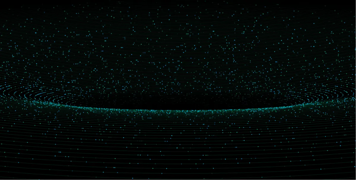 Canvas 黑洞隧道动画效果：穿越时空的视觉奇观，用代码打造的数字虫洞！