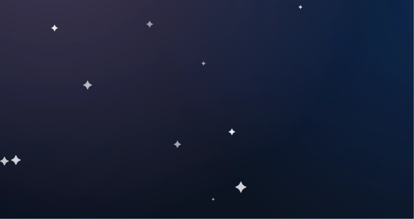 GSAP 动态闪烁星空背景特效