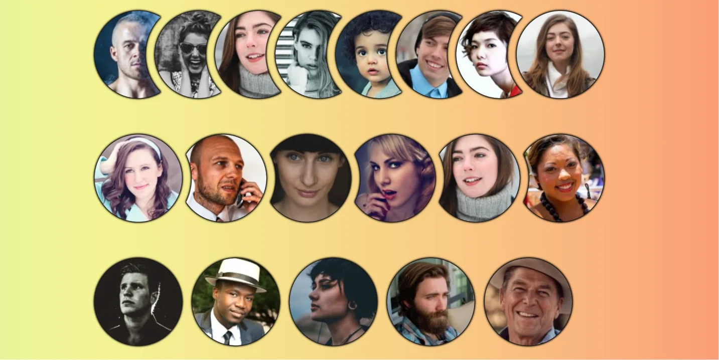 秩序之美：纯 CSS 打造的响应式交互头像堆叠布局效果