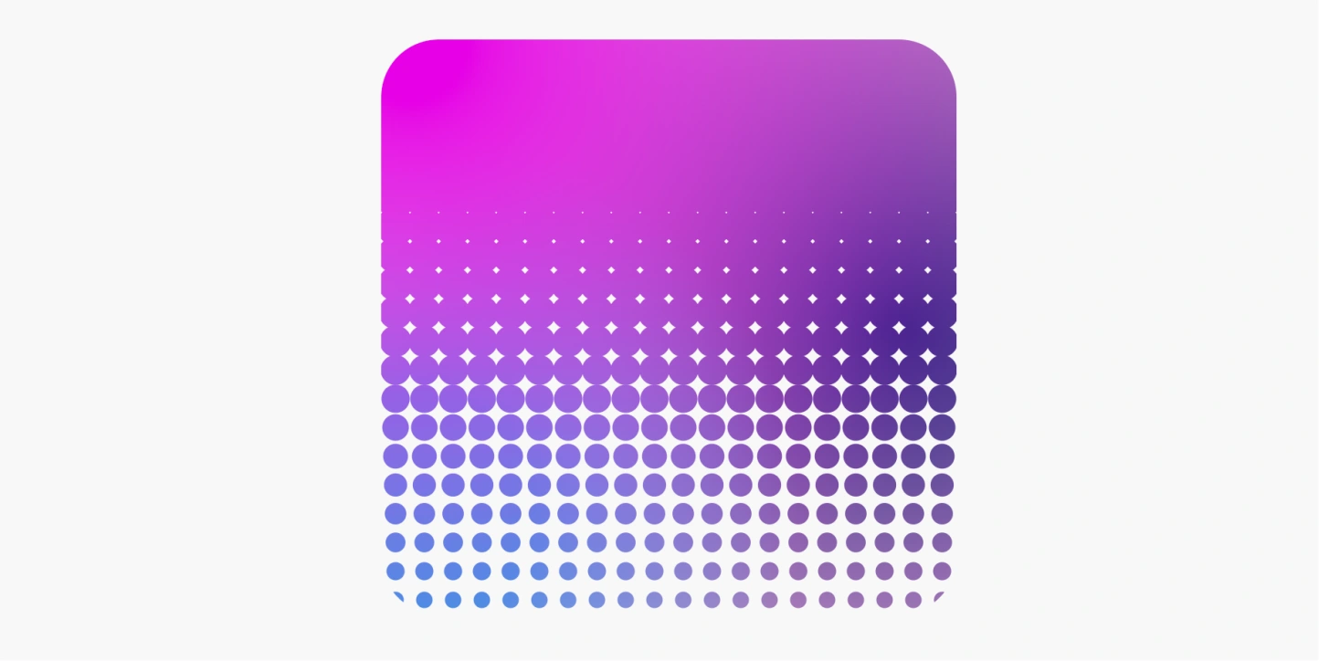 JS+SVG 驱动的 Halftone 半调网点创意揭幕动效