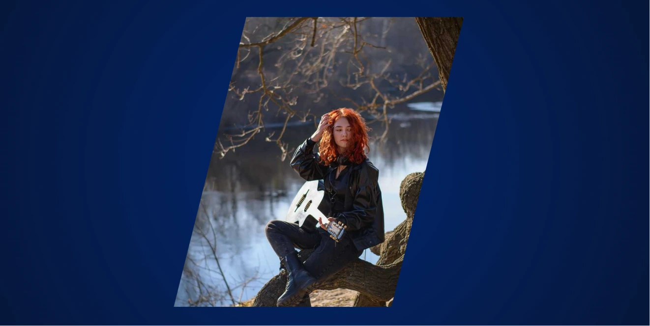 平行四边形裁剪轮播+点击展示遮罩层内容(CSS+JS):打破方框的图片展示方案