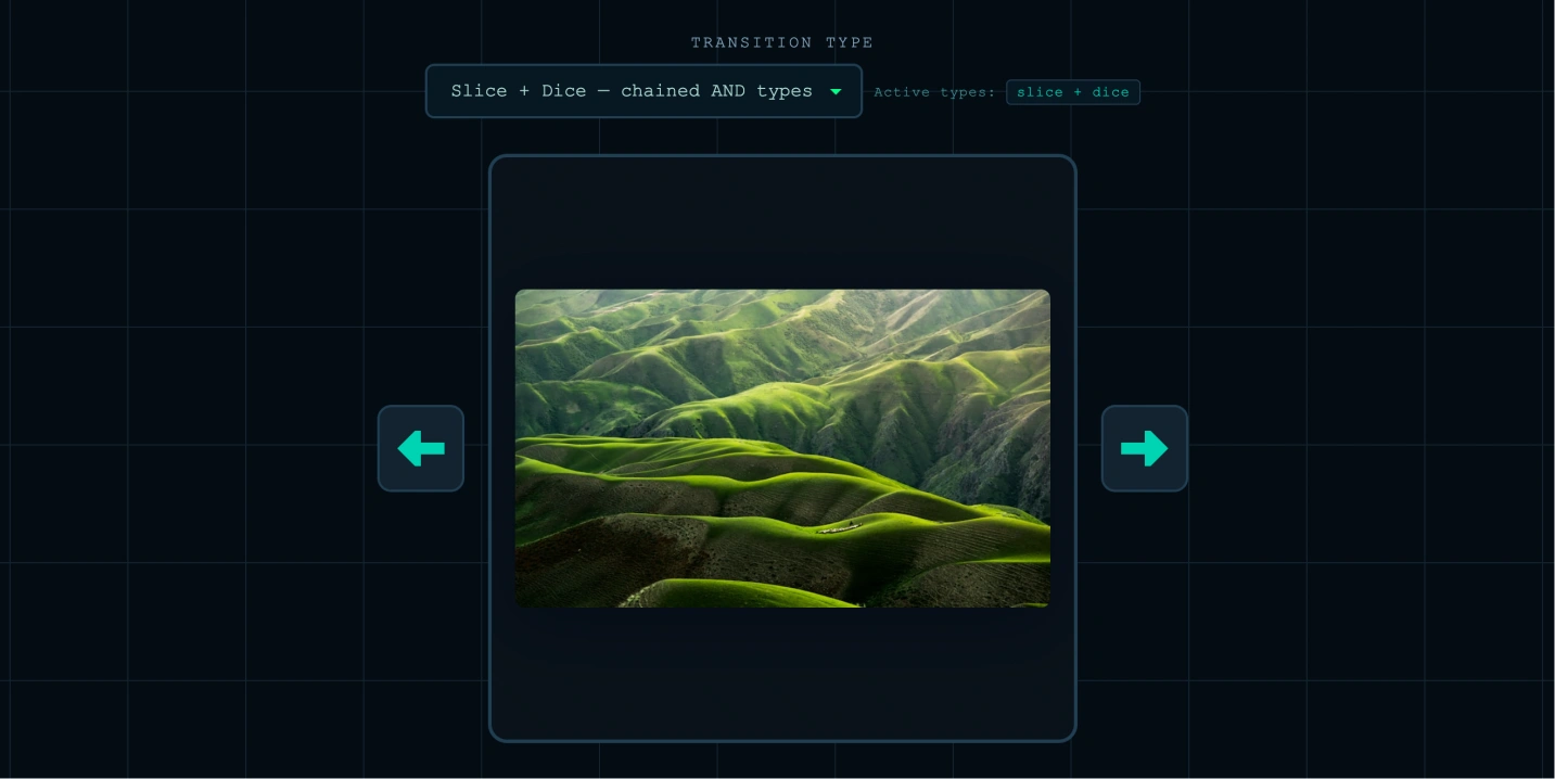 多模式视图过渡切换效果：HTML 原生转场效果的新玩法
