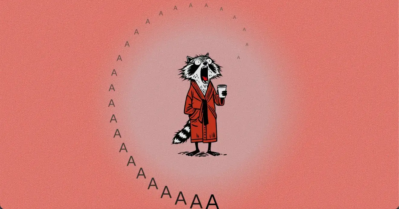 字母螺旋扩散动画效果(CSS+JS+SVG),早安崩溃的小浣熊动效