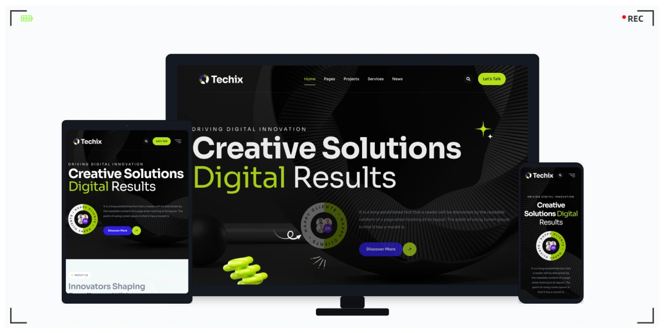 科技创业公司 SaaS 应用专用 Bootstrap 网站模板