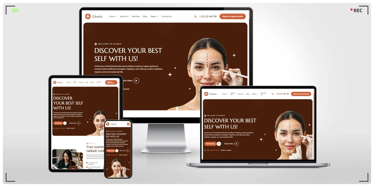 整形美容医疗机构网站 Bootstrap 模板 — 适用于整形外科、皮肤科与医美诊所的专业建站方案