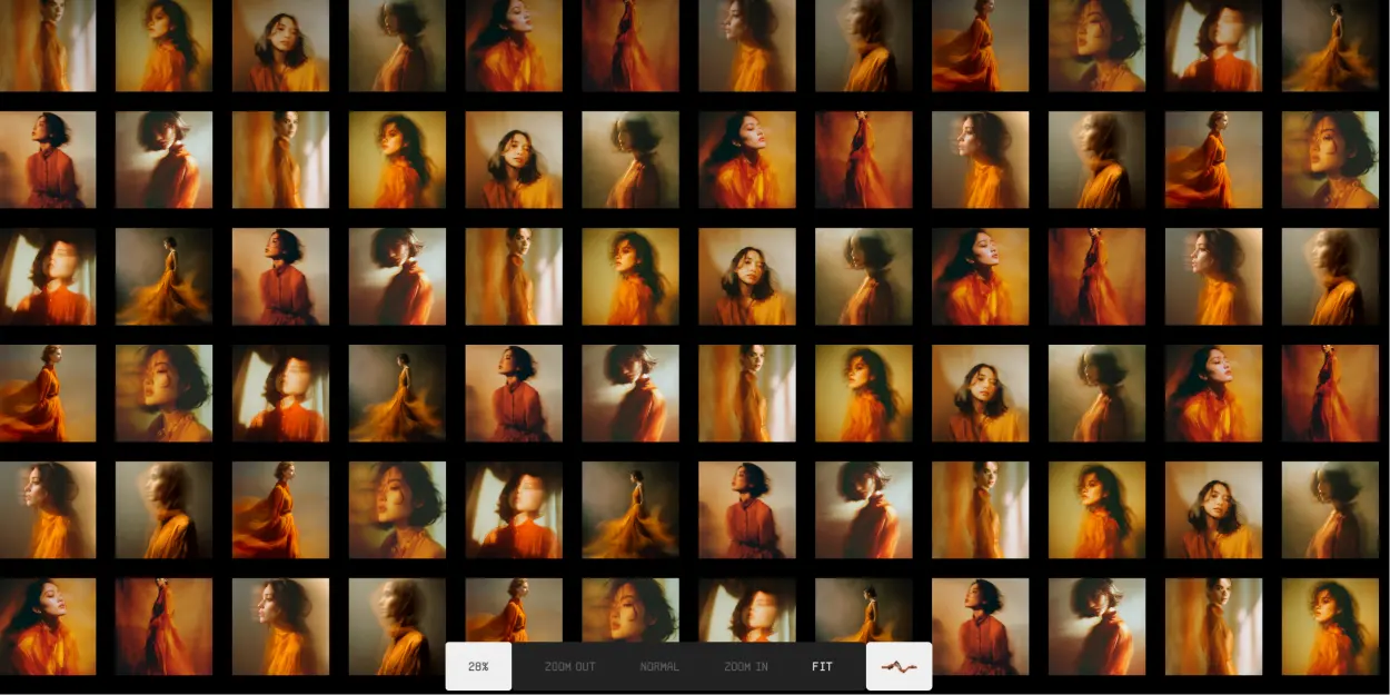 专业级 GSAP 可拖拽图片画廊，摄影作品集缩放预览交互官网开发模板