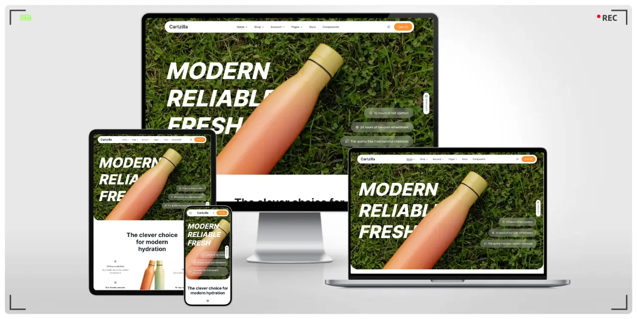 多场景电商网站 HTML 响应式模板 — 适用于综合商城、时尚服饰、家居家电与生鲜超市的专业建站方案