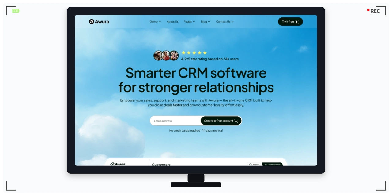 SaaS 软件公司网站专用 HTML 响应式模板 - 9套首页布局，适合APP落地页/数字agency等IT服务建站