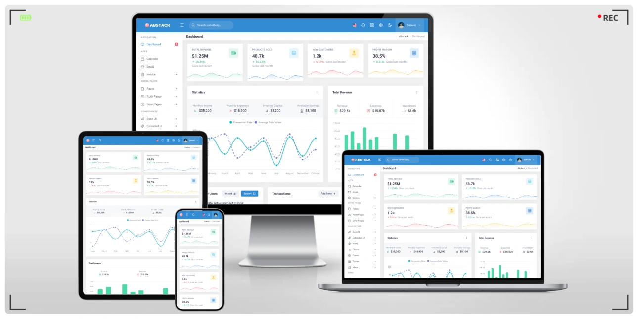 Bootstrap 简约风后台管理网站模板，超 105 个 HTML 页面，支持多风格主题定制！