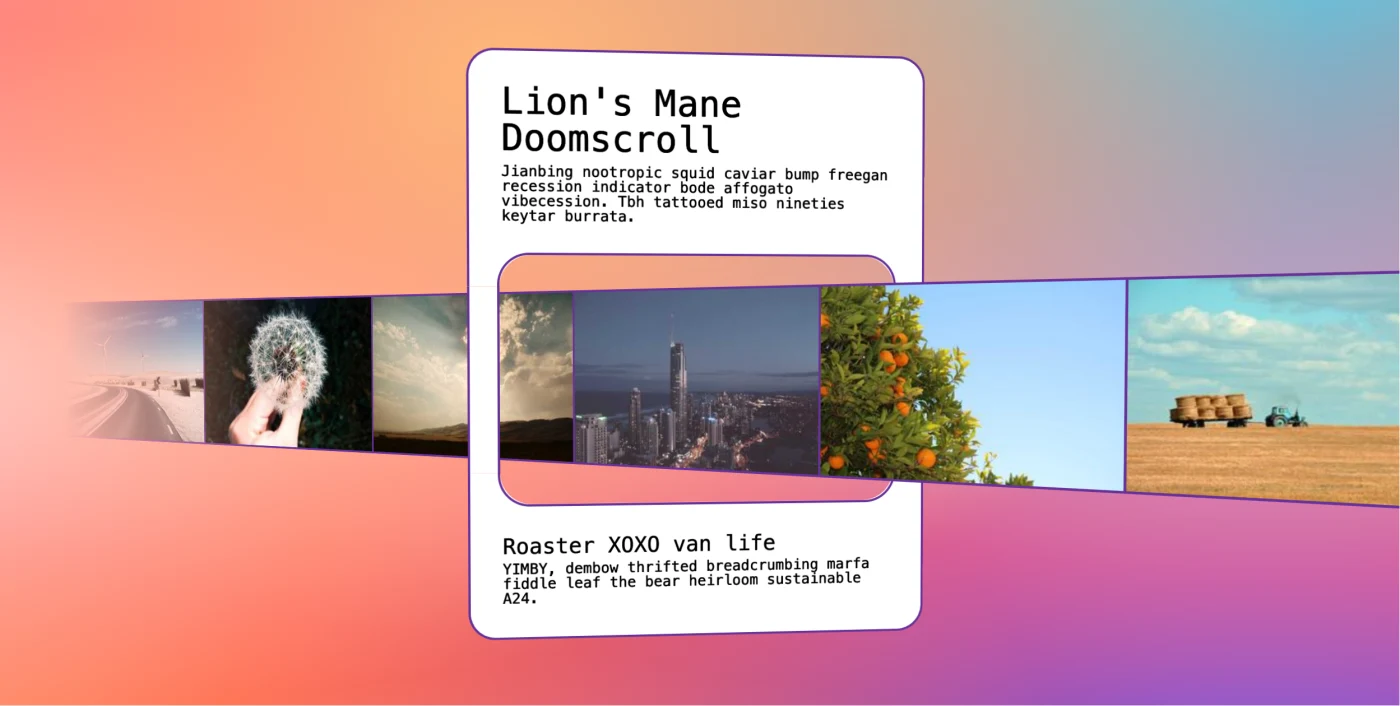 实现 3D 穿透式鼠标跟随图片滚动轮播效果（HTML+CSS+JS ）