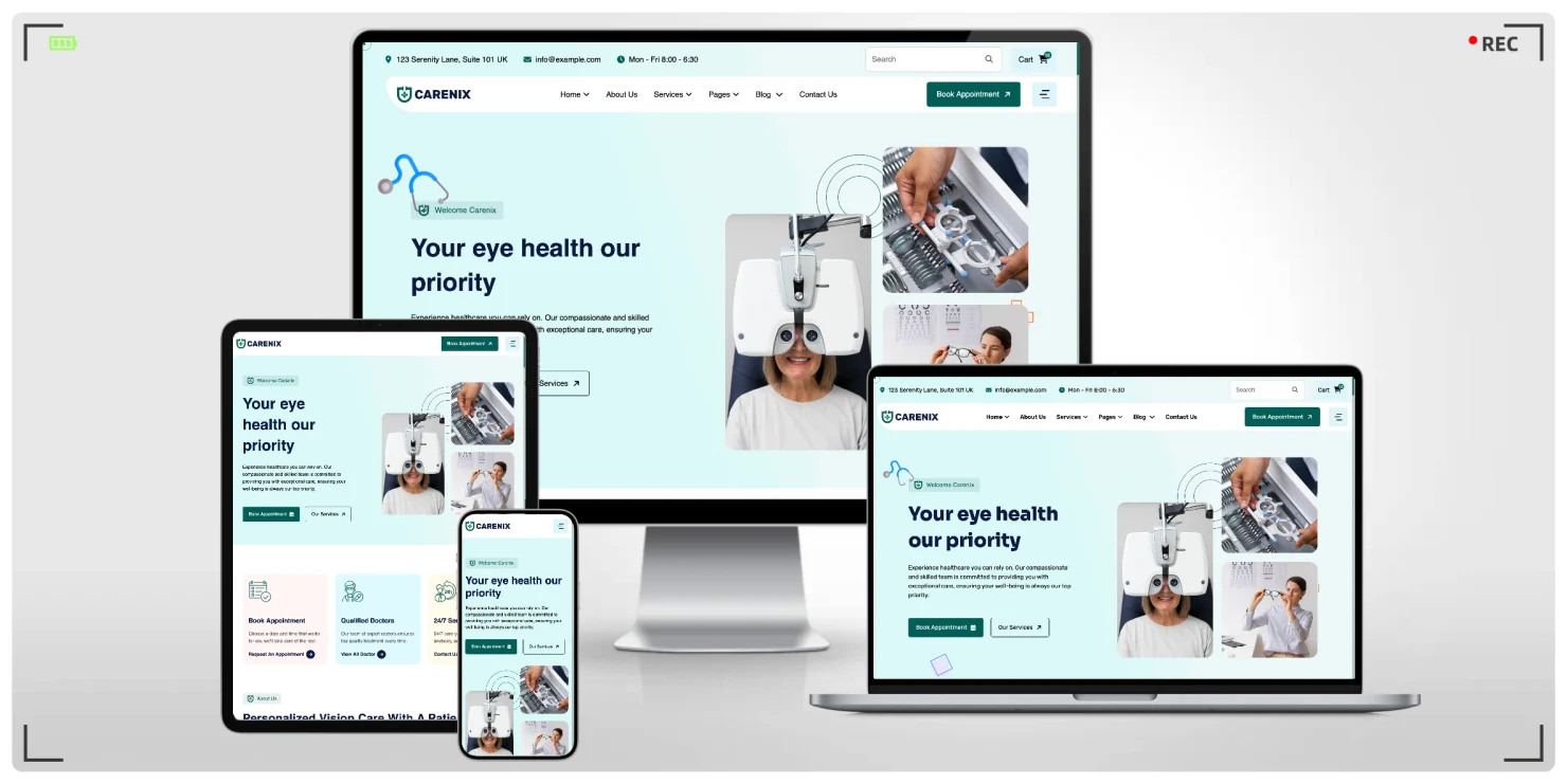 医疗诊所与健康机构专用 Bootstrap 网站模板，适合医院诊所及专科门诊建站