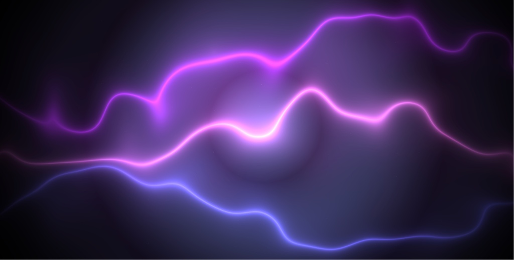 Three.js 3D霓虹流体波浪网页背景交互效果 | WebGL GLSL着色器特效