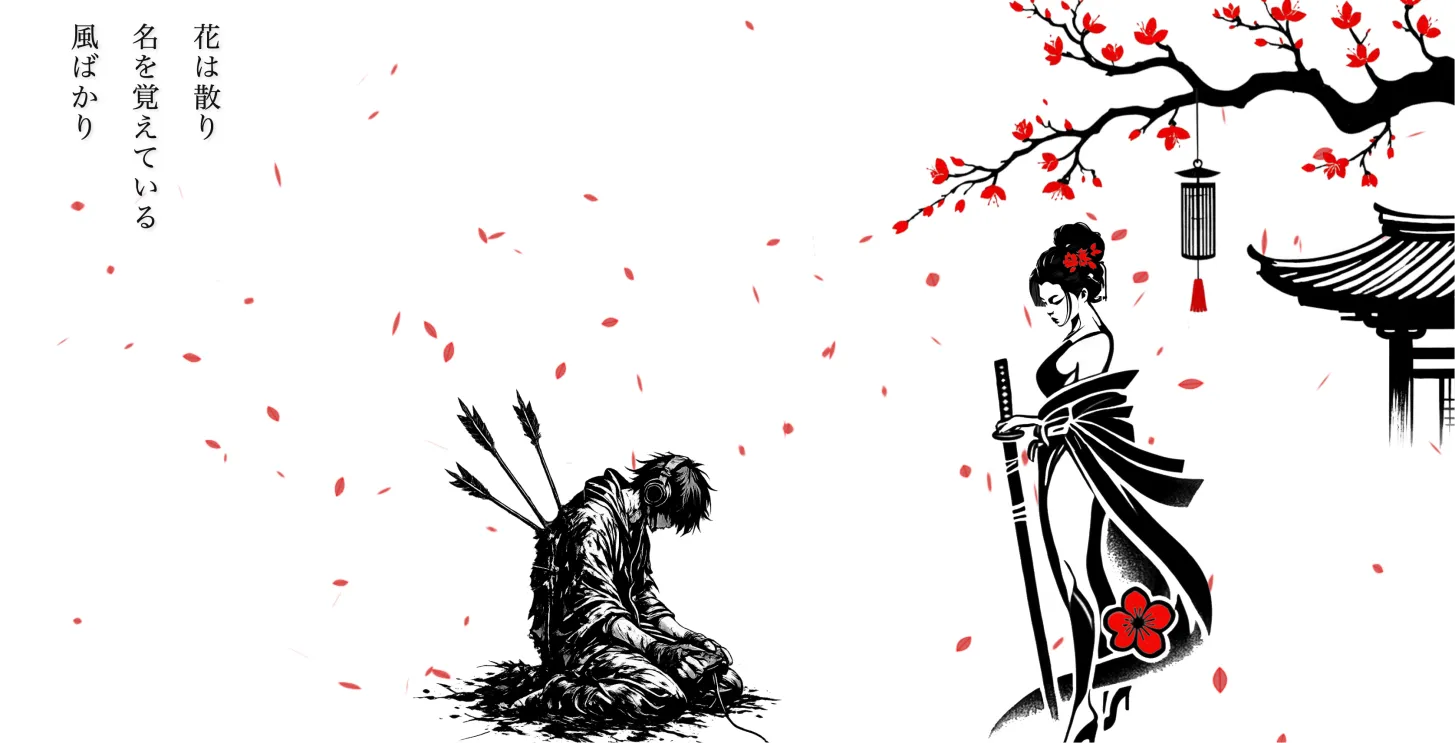 Canvas 樱花飘落特效，日系动漫风网页动态背景源码