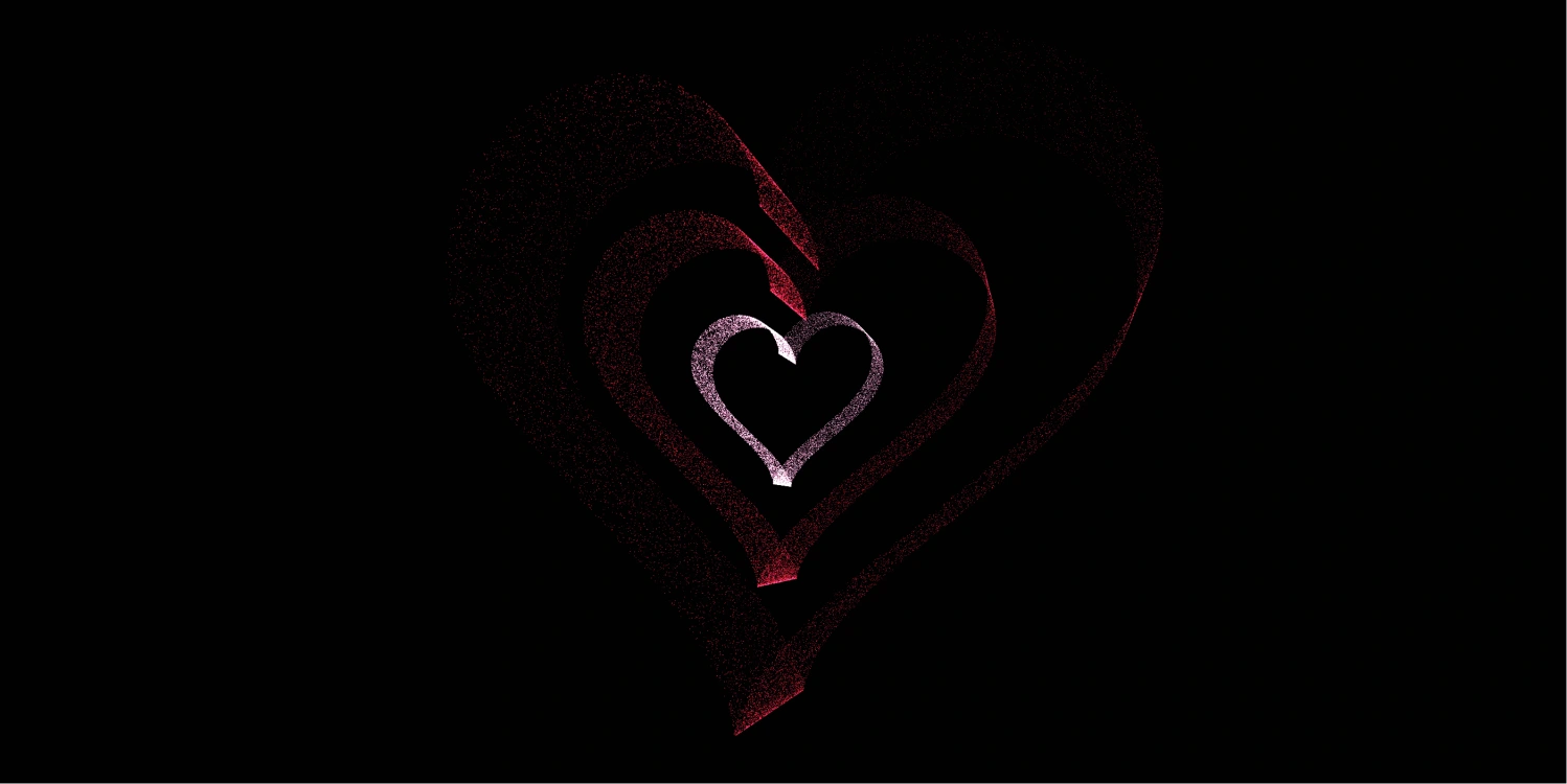 Three.js 粒子变形动画特效，10万粒子星云WebGL背景