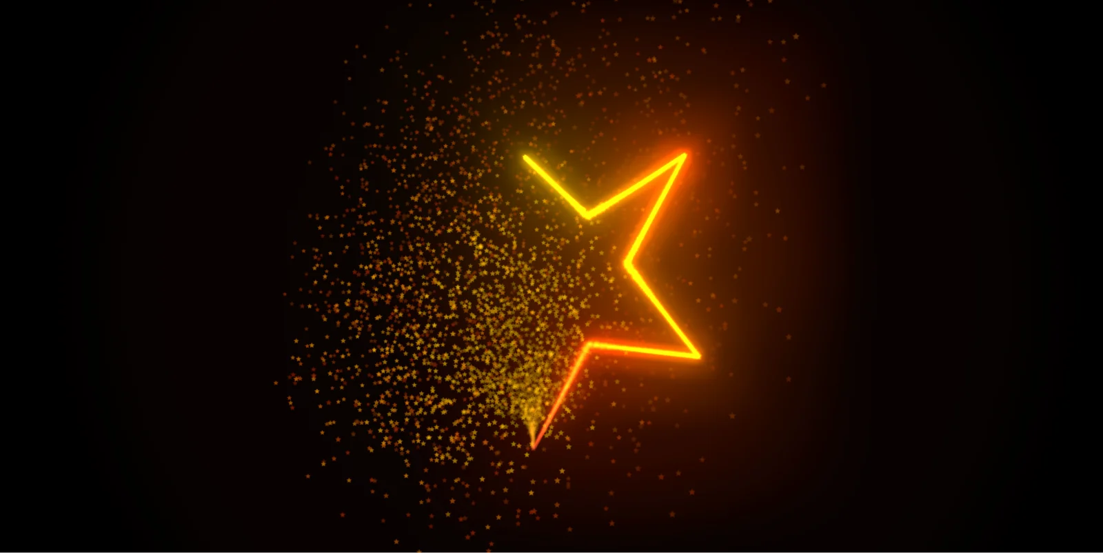 Three.js星形粒子脉冲爆散三主题交互特效源码